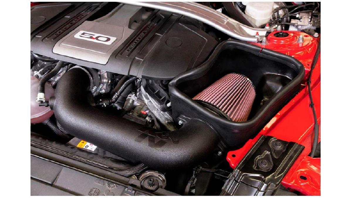 K%26N+admission+d%27air+Aircharger+sur+mesure+pour+Ford+Mustang+GT+5.0L+V8+2018-2021+%2863-2605%29